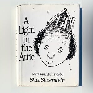 Vintage Book A Light in the Attic by Shel Silverstein